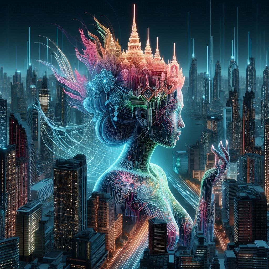 Aranya: Thai Maiden rising over Bangkok (2)