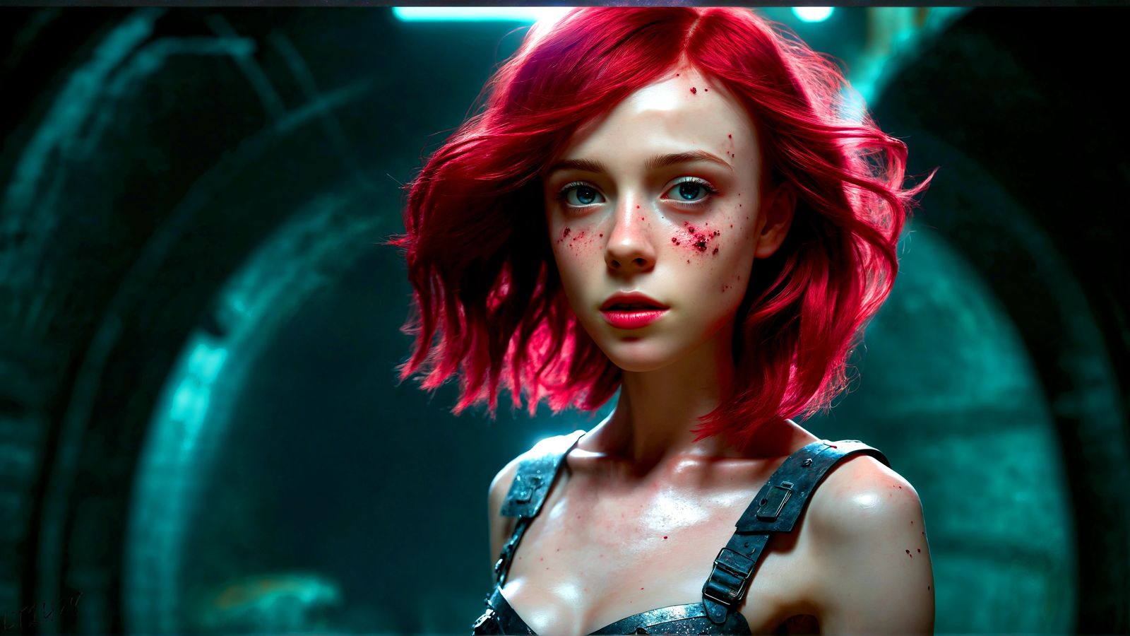 Cara Stein - Glitter in the air series.