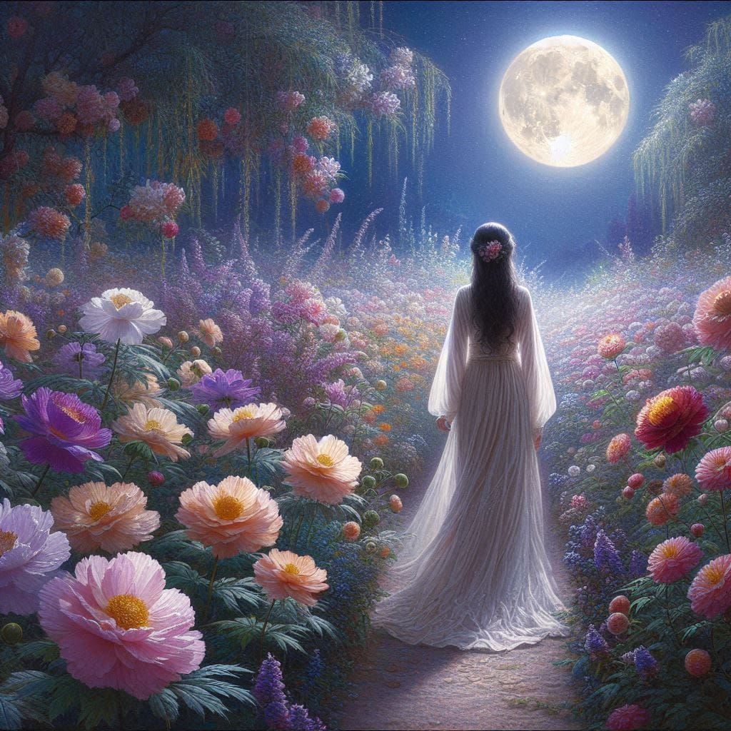 Walking in a Midnight Garden 14