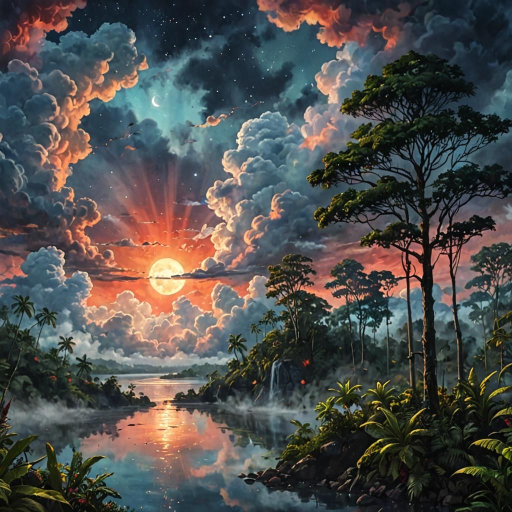 rainforest  by @Lady on Fire