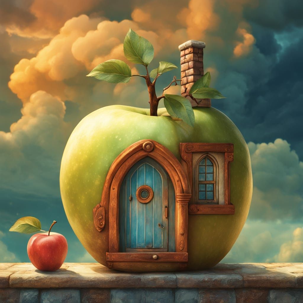 Apfelhäuschen  by @Bee_creative