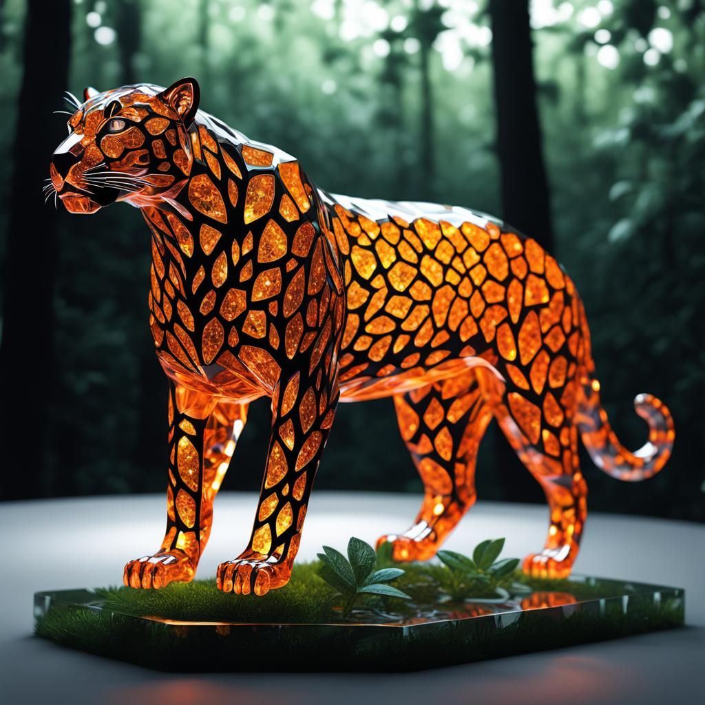 Crystal Jaguar   by @ari pires 