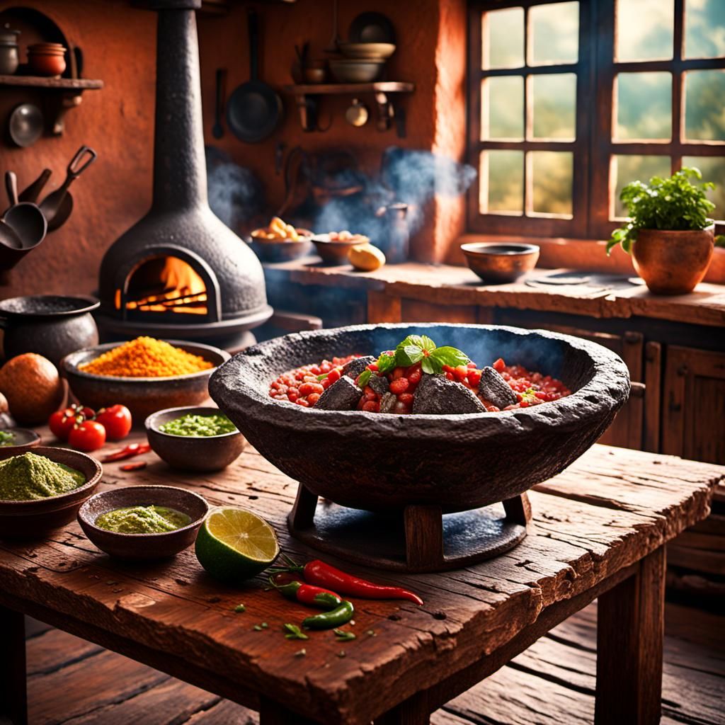 Molcajete  by @Plats