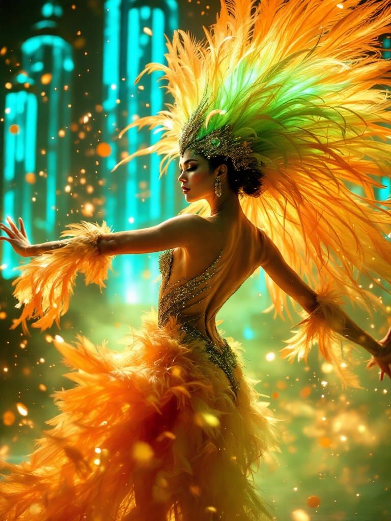 the passion in dance  by @fineluart