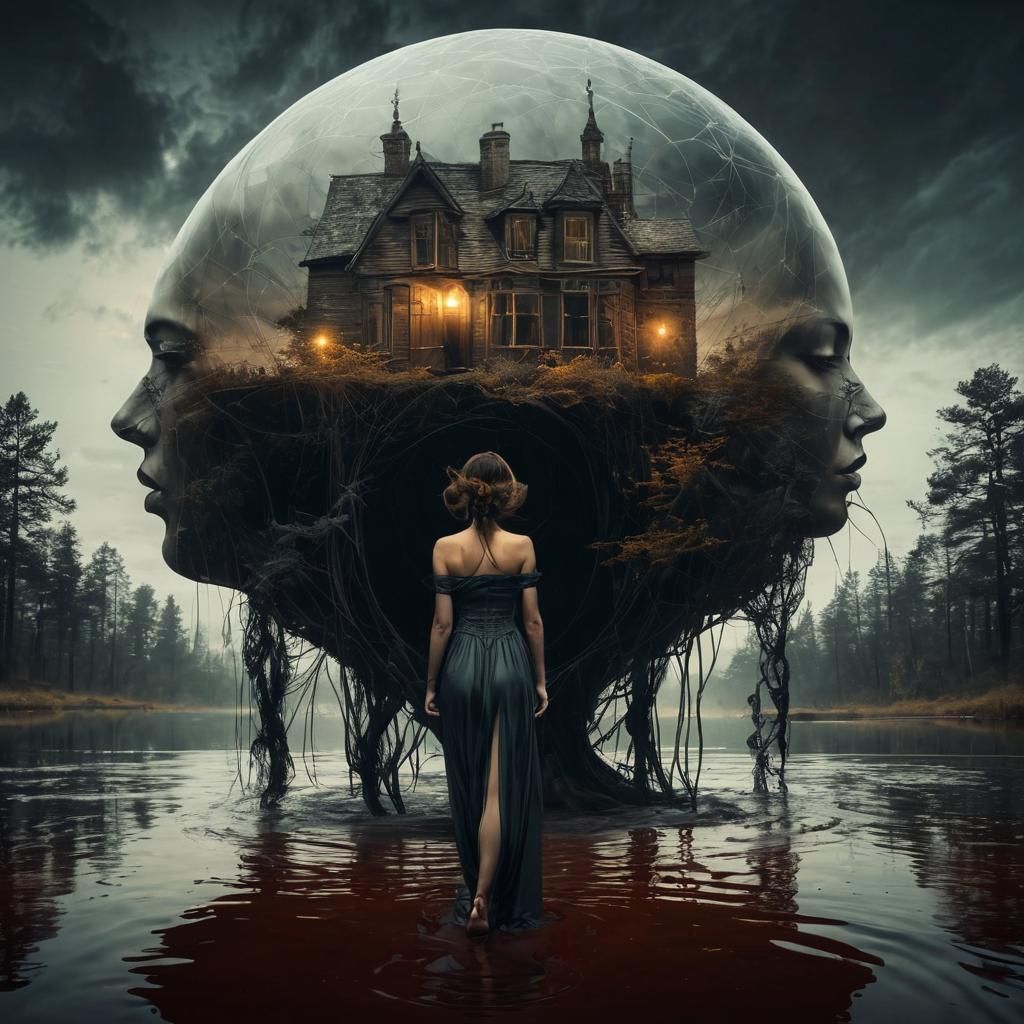 There's a ghost in our home just watching you without me