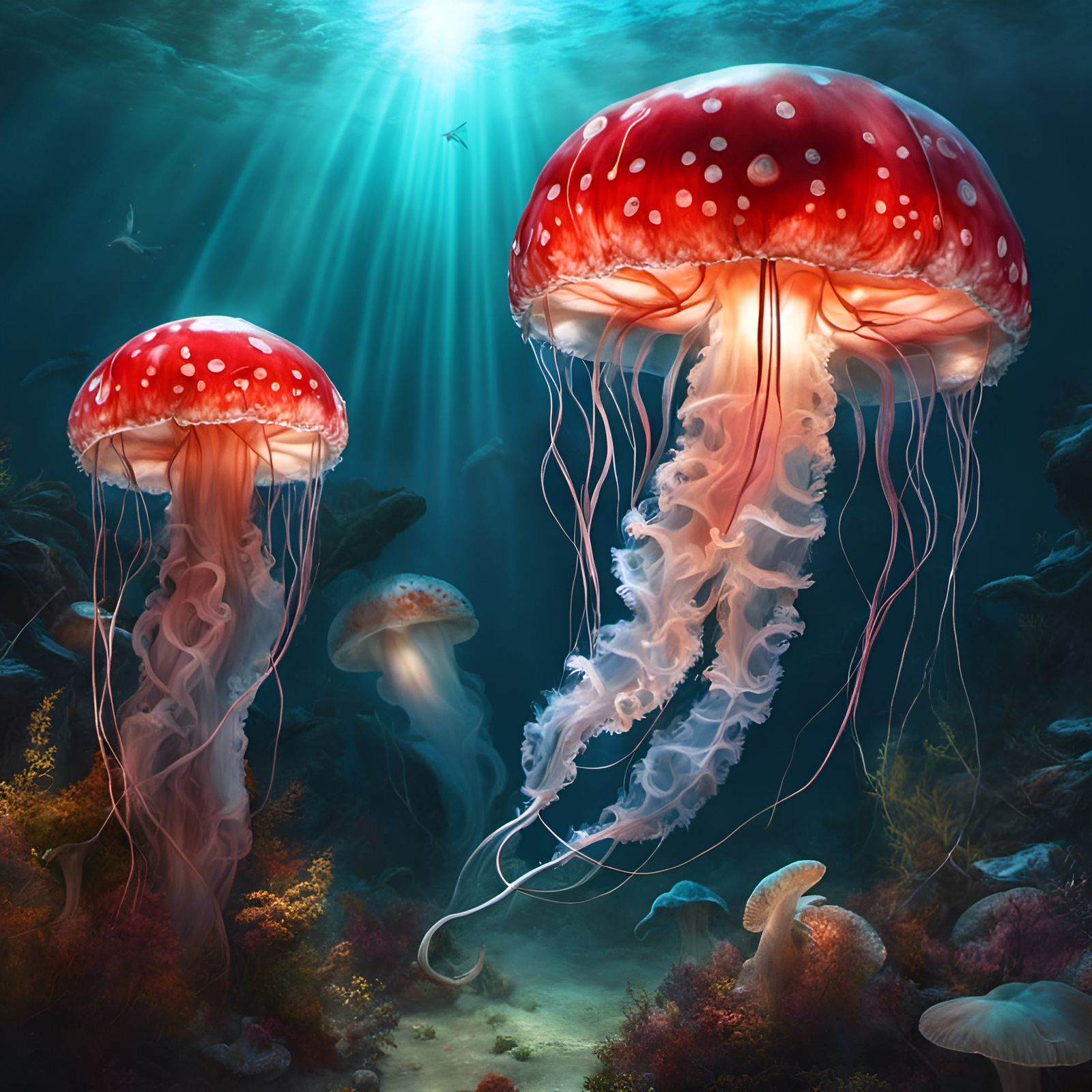 Fly Agaric Jellyfish
