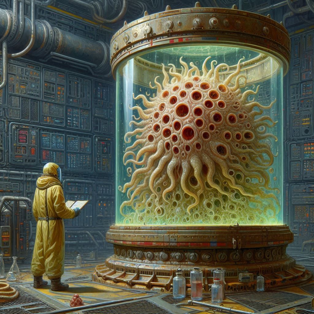 The Shoggoth Cage - AI Generated Artwork - NightCafe Creator