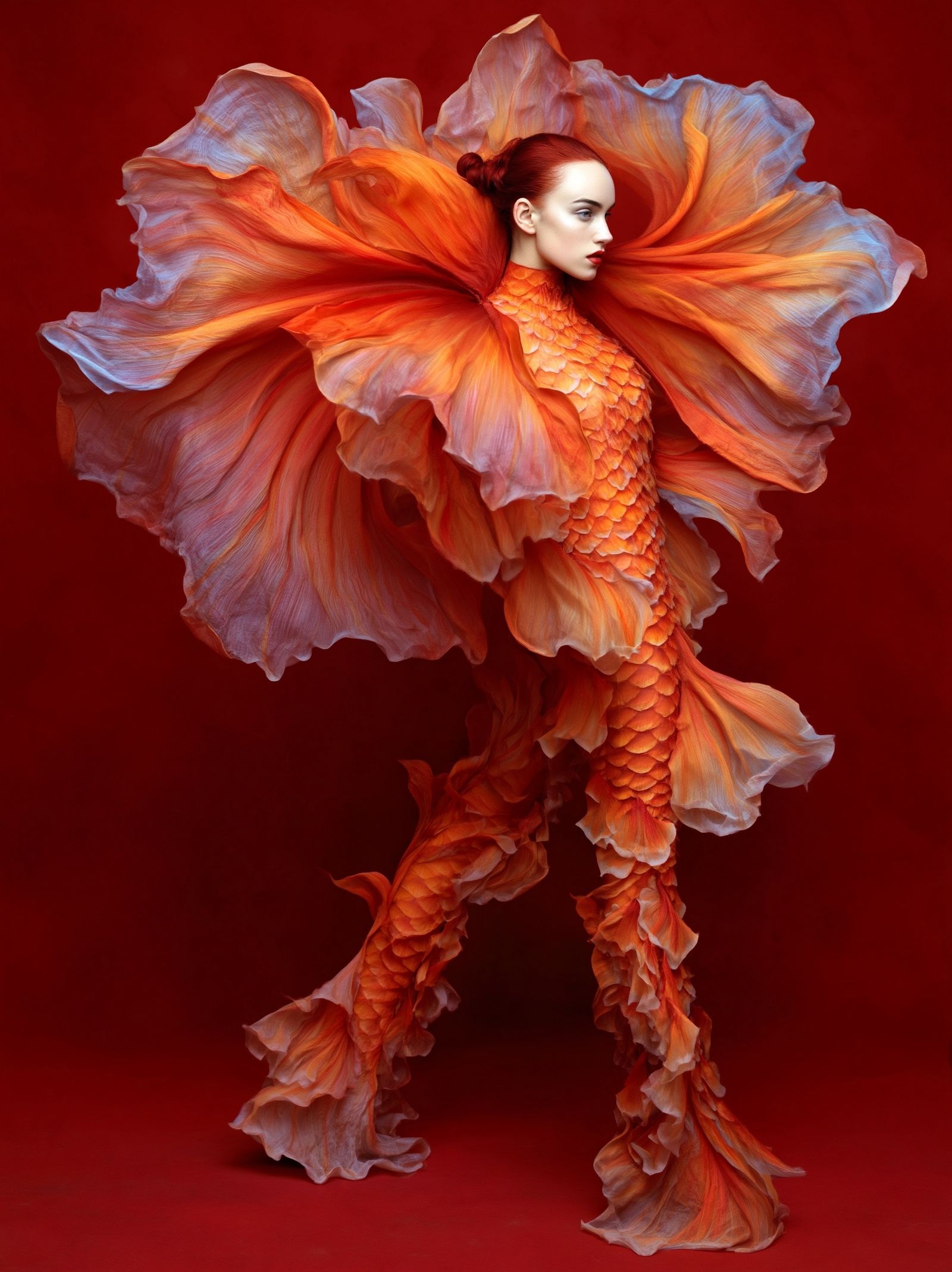 Avant-garde goldfish