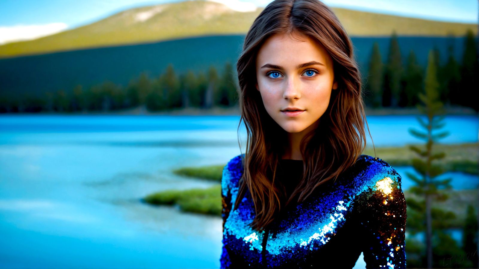 Natalia Day - Glitter in the air series.