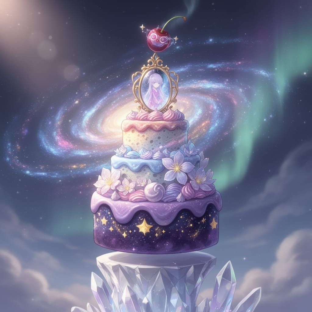 Forever Youthful Bliss Cake