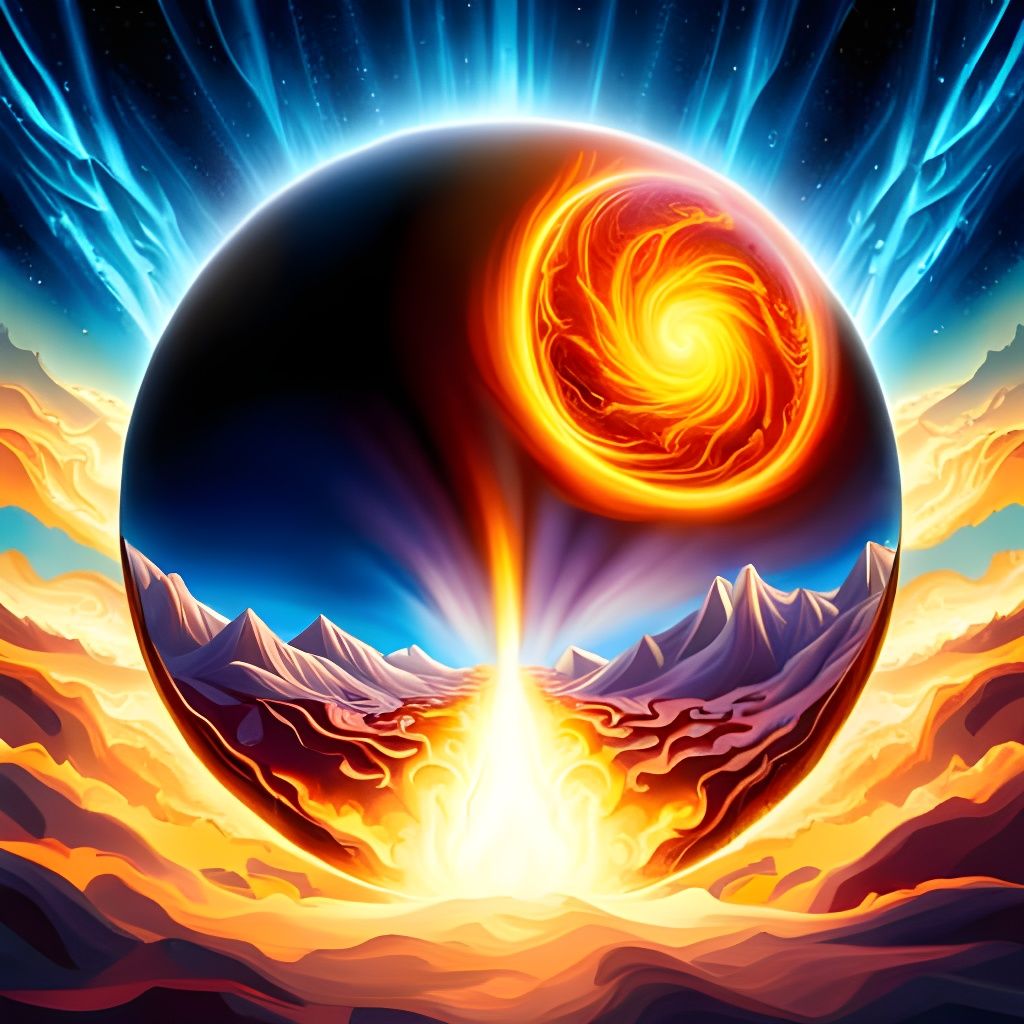 Orb of Light  by @AI-Lover