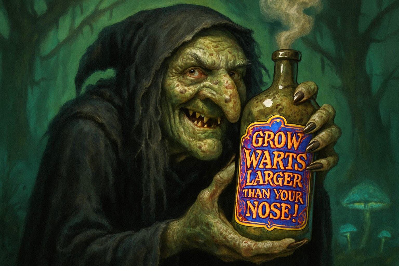 The best warts potion!  by @Drone fly