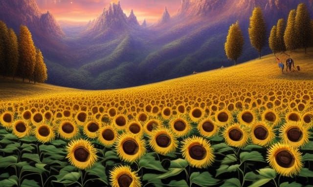 Sunflowers..
