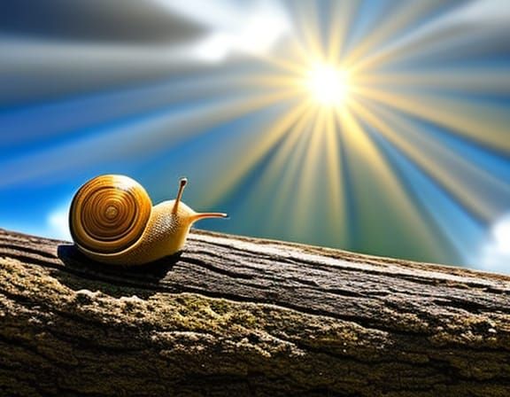 Snail in the Sunshine