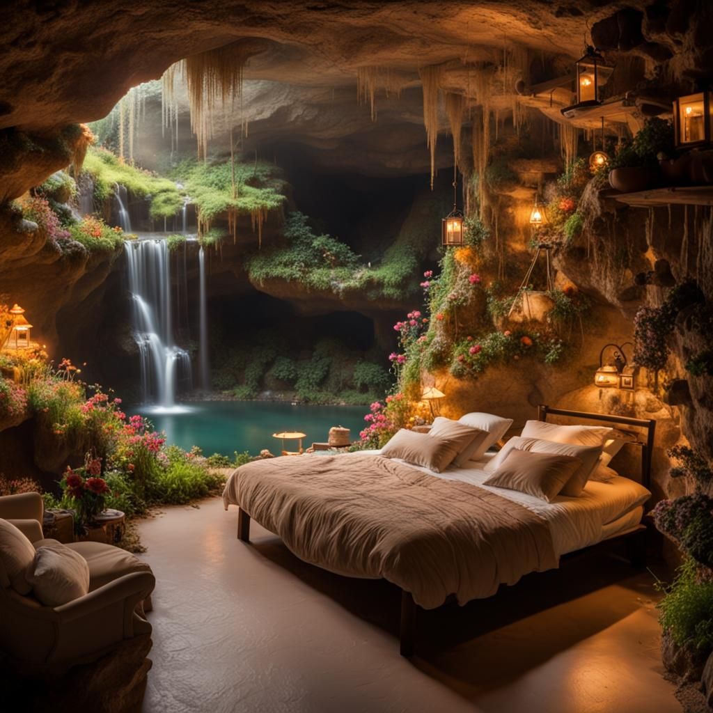 Underground bedroom