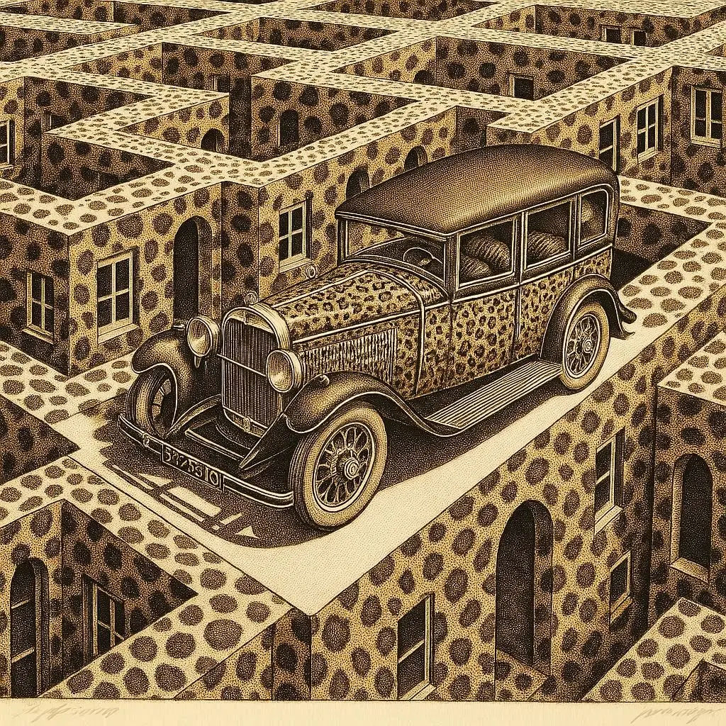 The illusionary leopard print makes it's mark on architectur...