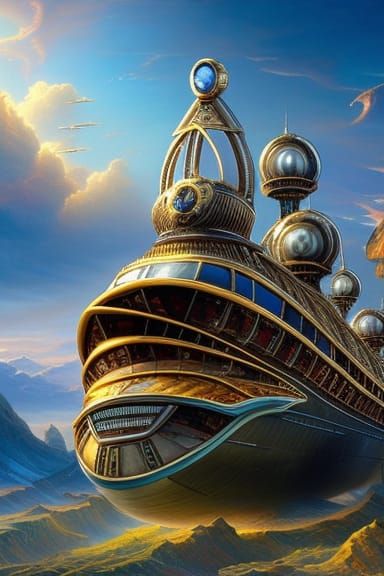 Steampunk Zeppelin