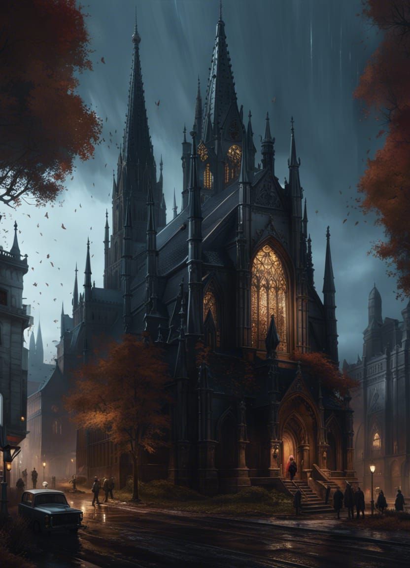 Cathedral - AI Generated Artwork - NightCafe Creator