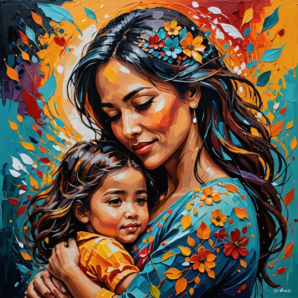 Mother and daughter from the start, best friends forever from the heart.  by @Paddy OBrien