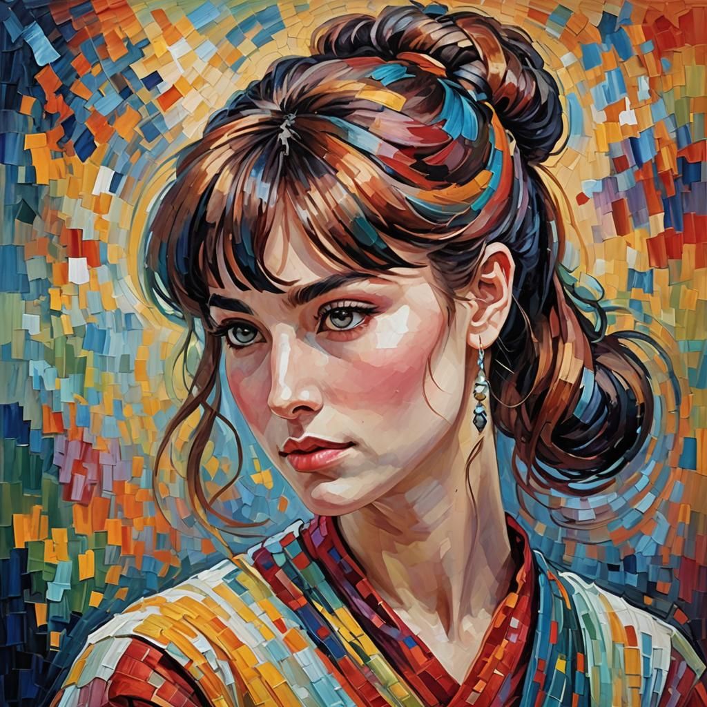 Woman In Color
