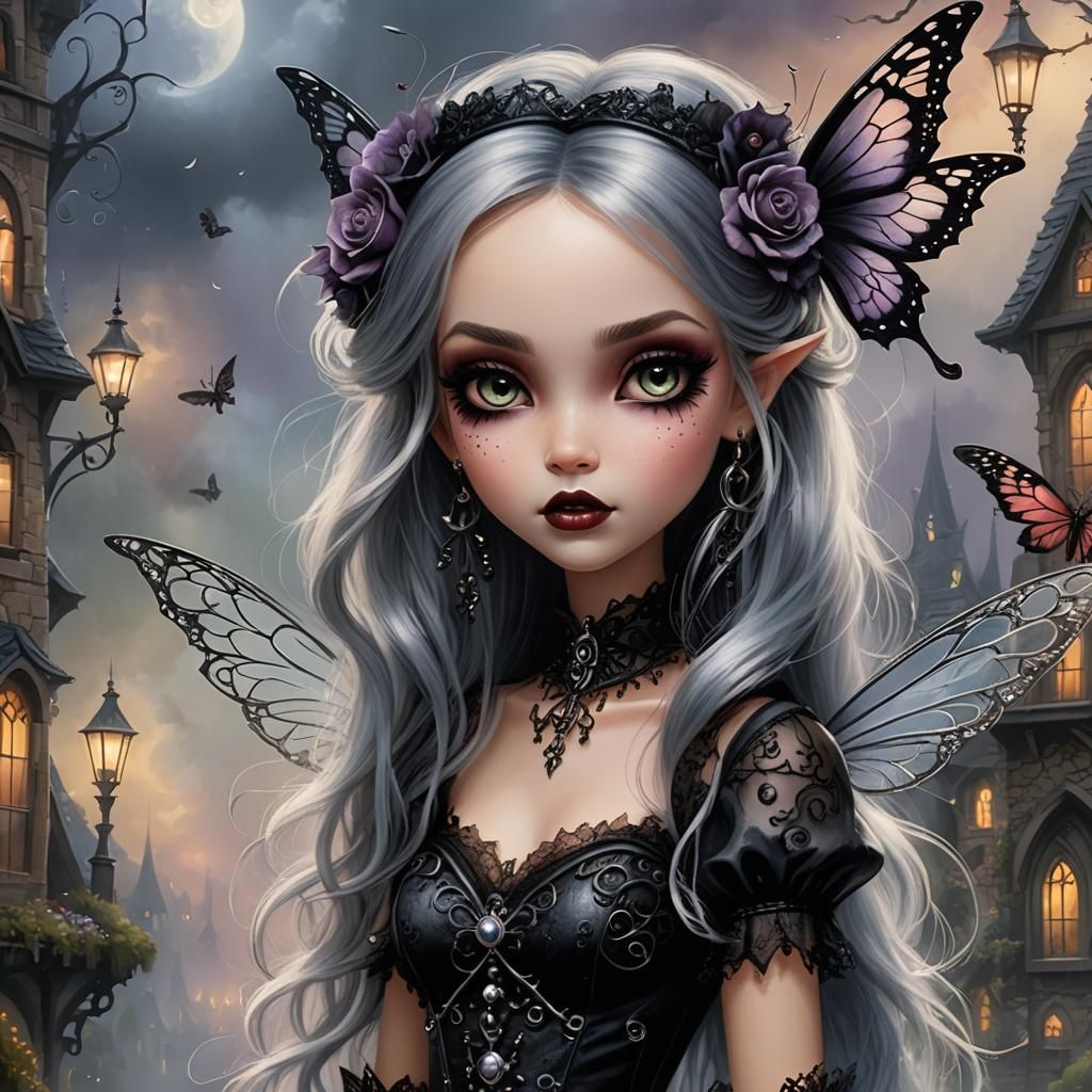 Lina mcknight bratz goth fairy