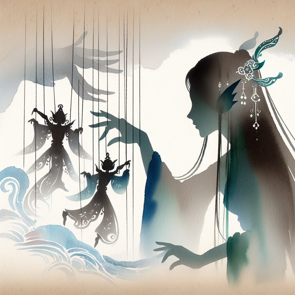 Shadow puppets   by @Billcat