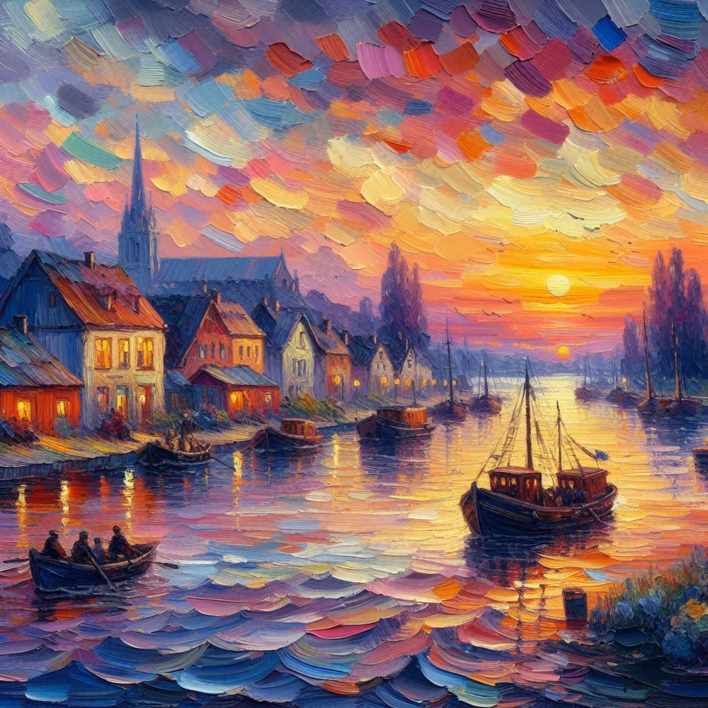 detailed matte landscape