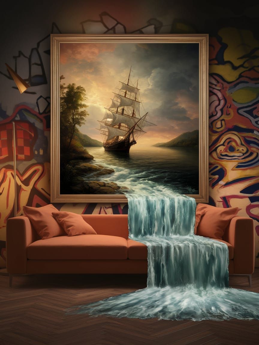 Cascading Sail  by @Scorpio