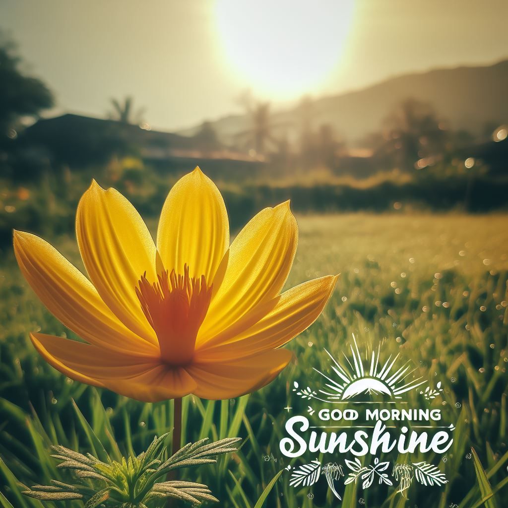 good morning sunshine