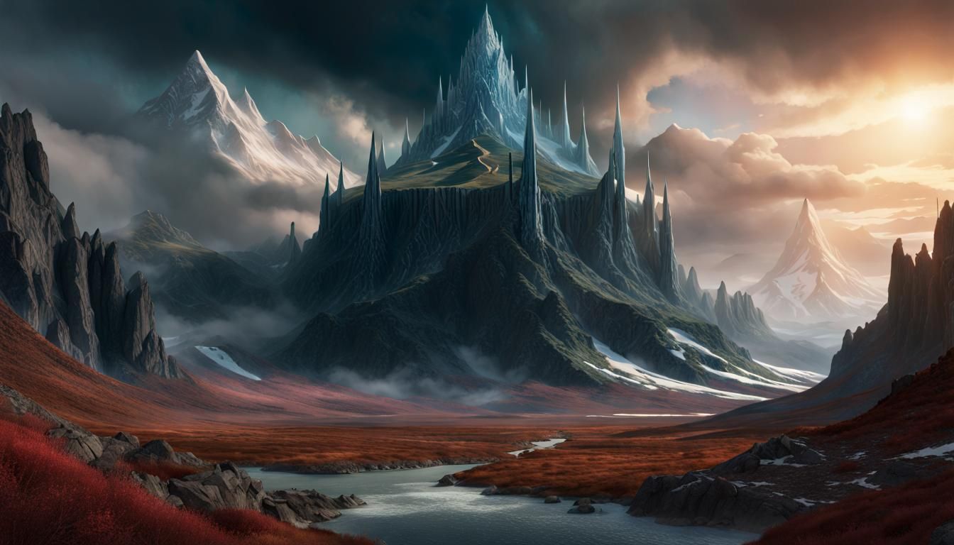 Mount Taniquetil, Home of Manwe