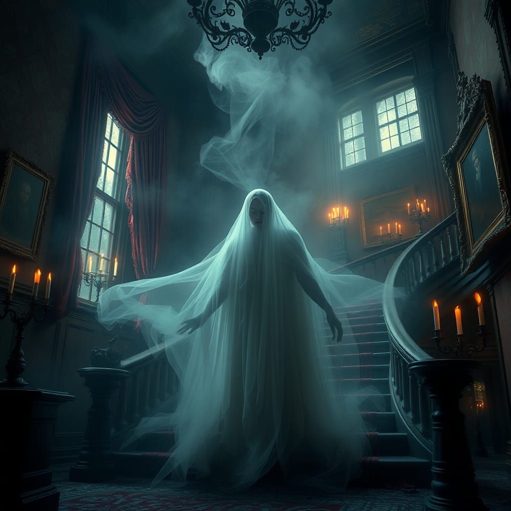 ghost portrait