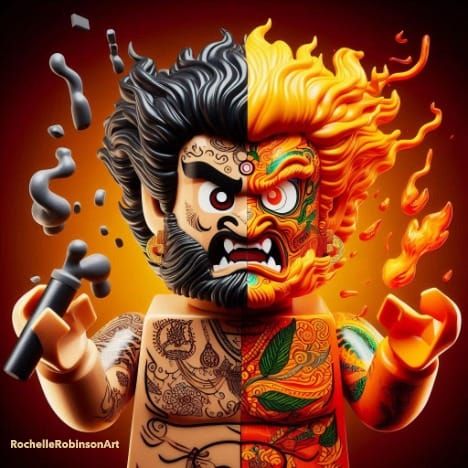 Janus jaundiced Jakarta Jasper Johns Lego Art 🔥🌬 😡