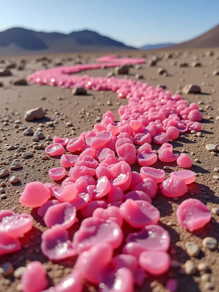 The Pink Phenomenon: Väyrynenite on the Sands of Time