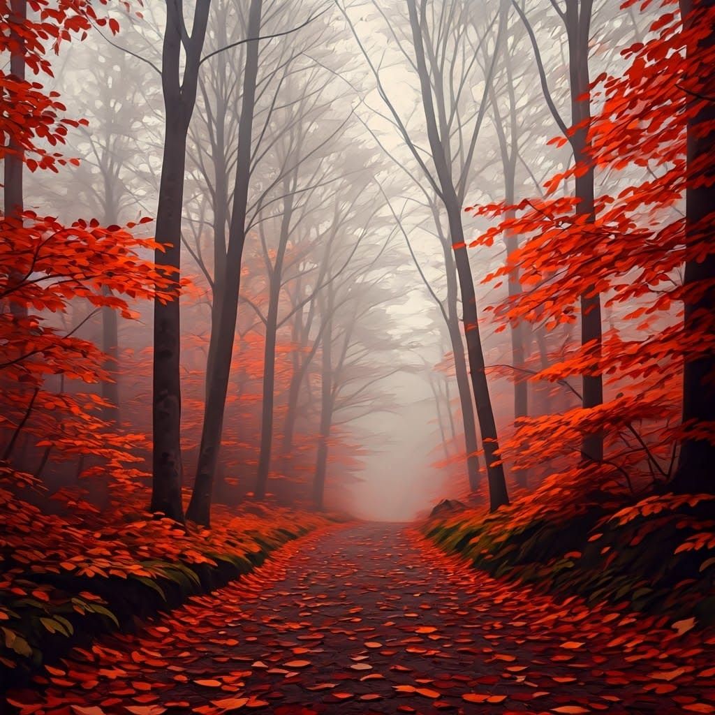 Autumn forest  by @ericB