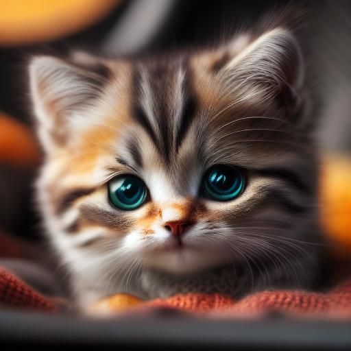 Cute Cat Matte Painting, Detailed Fantasy Art