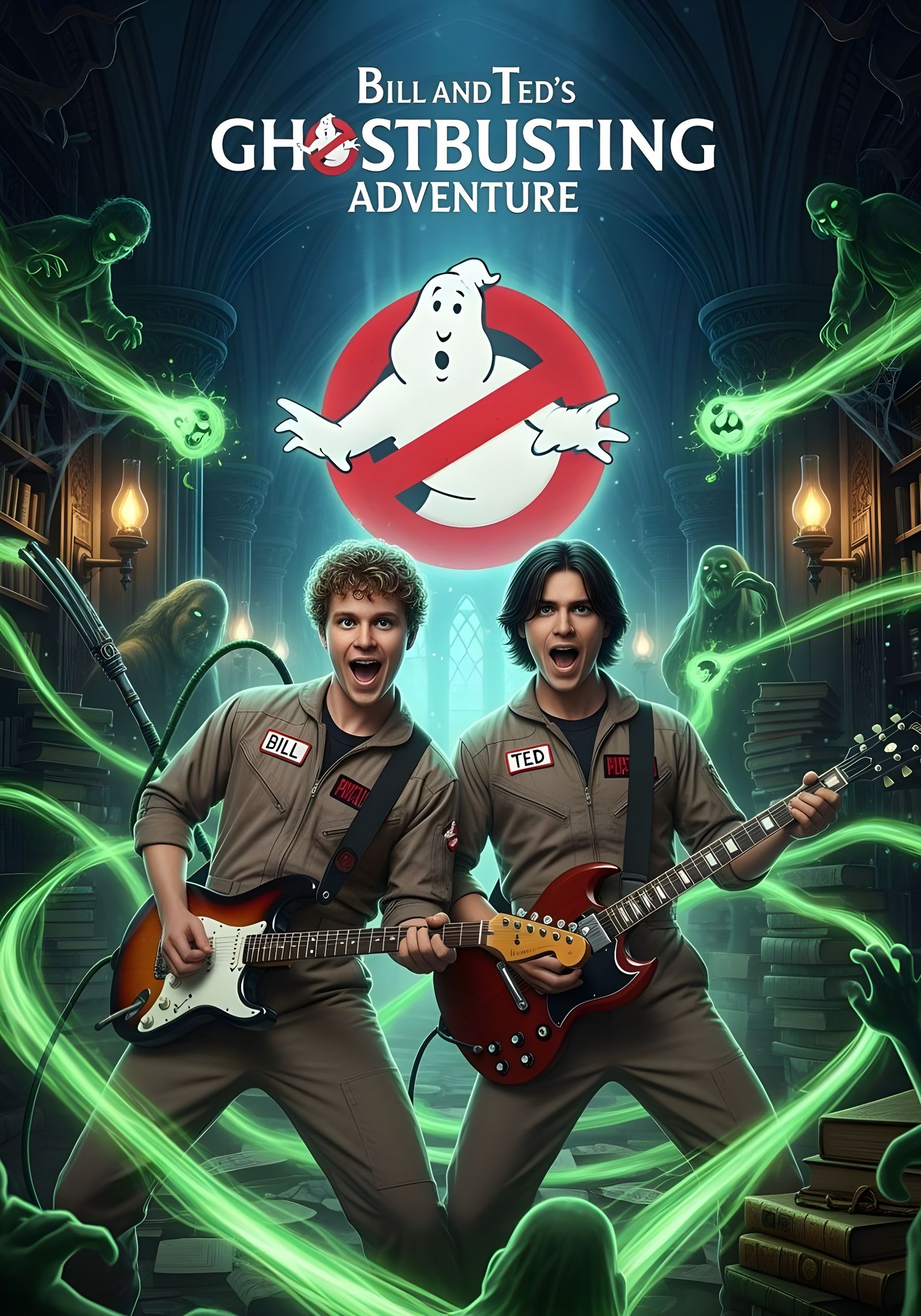Bill and Ted's Ghostbusting adventure  by @Oddly Enough