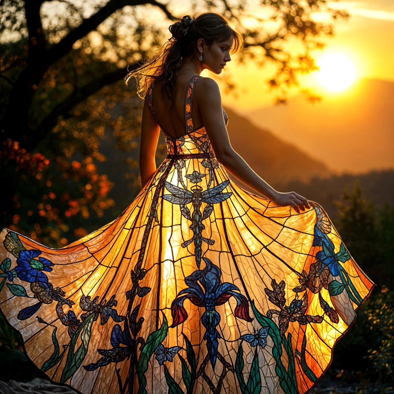 Stained Glass Dress  by @Juliana Asteria