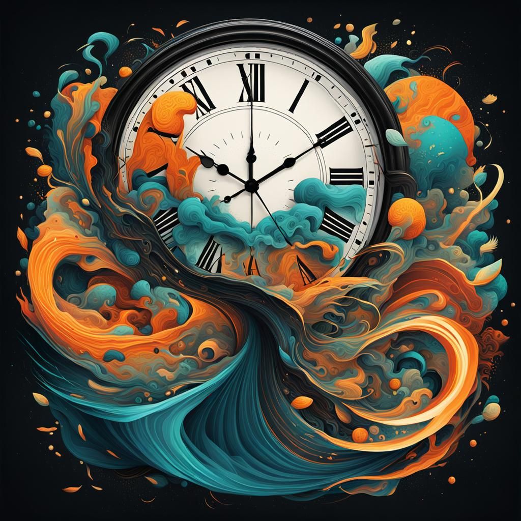 Time waits for no one...  by @Ned Carlyle