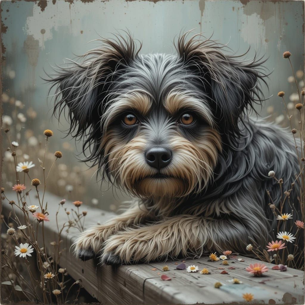 The Dog with Expressive Eyes🐶🐶