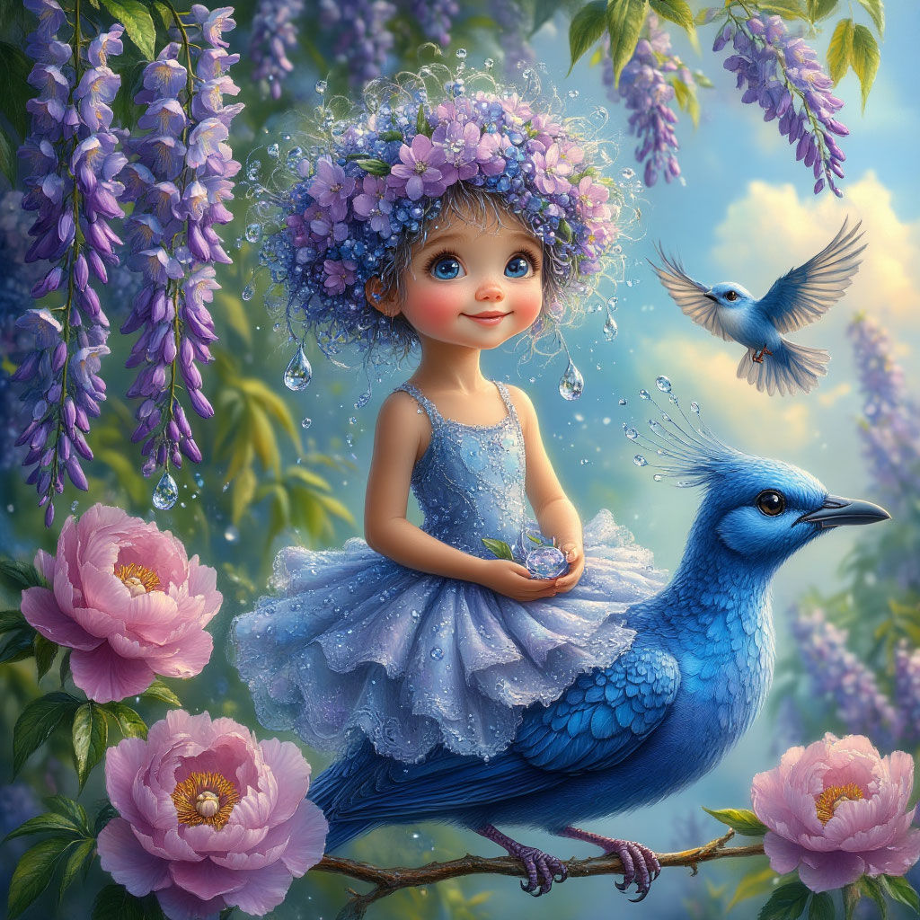 The morning is smiling.