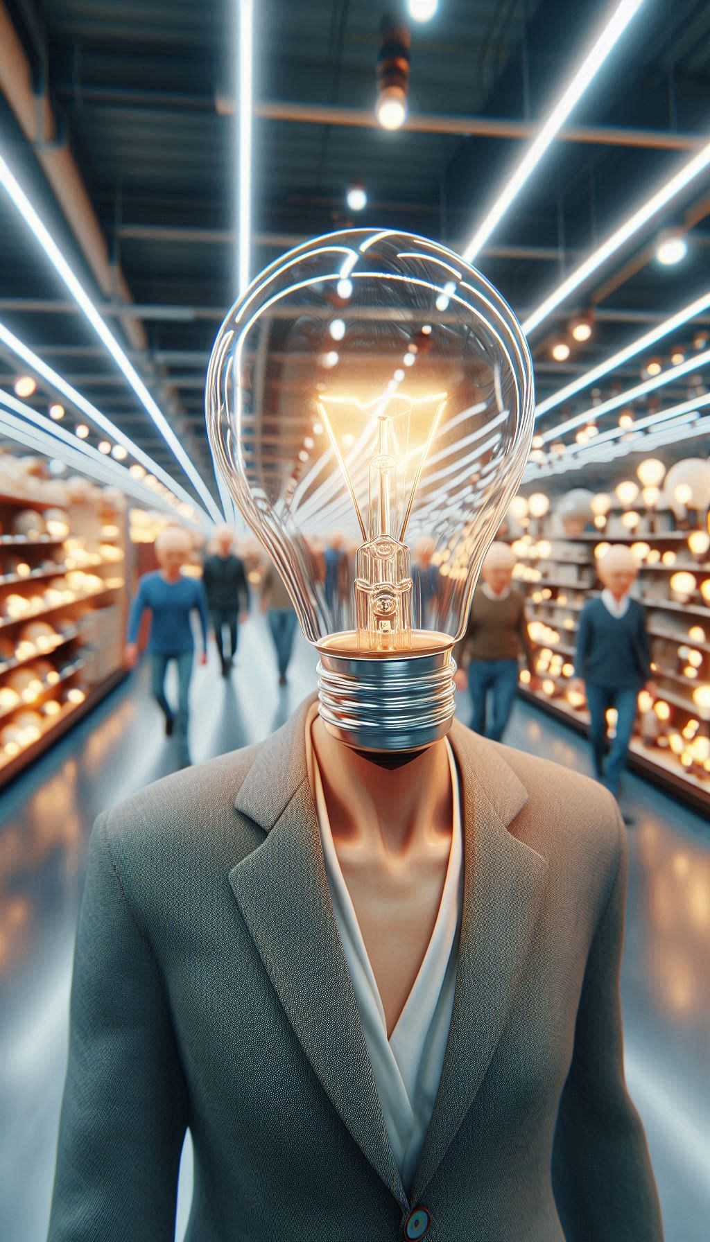 Tête d'ampoule et autres lumières