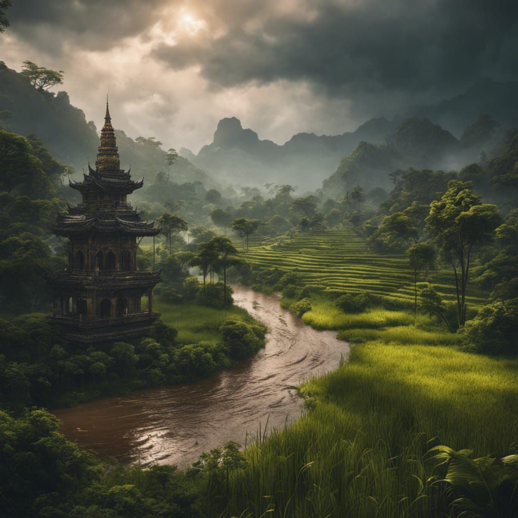 The monsoon is nearly upon us!  by @Ideal