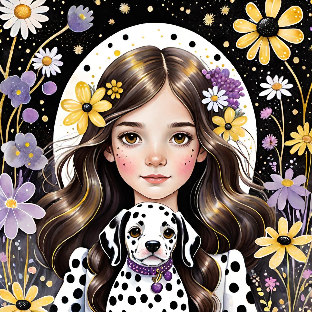 Dalmatian Portrait