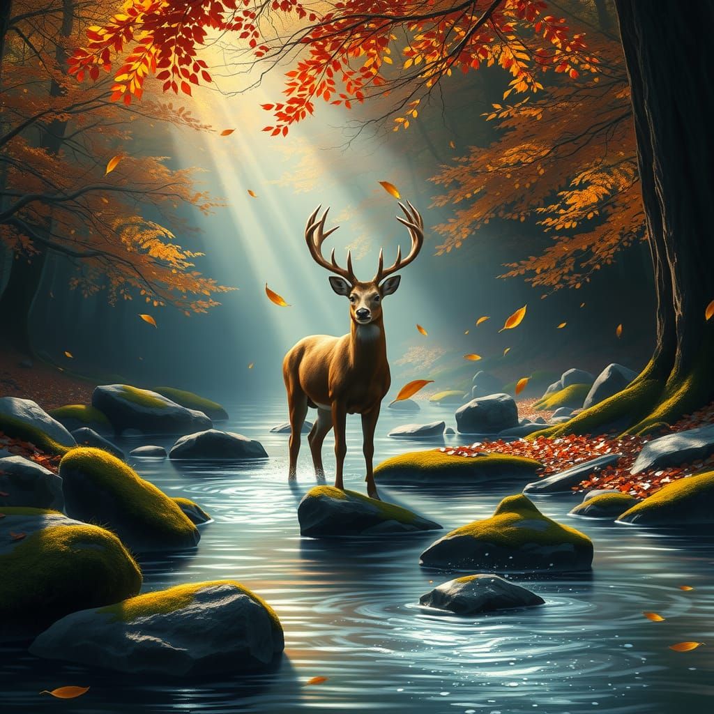 Autumnal morning in the forest  by @Vochomurka