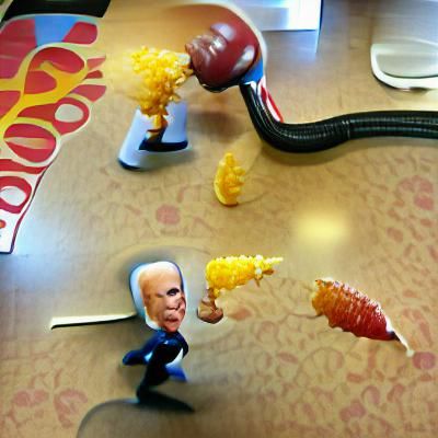 Joe Biden versus Cornpop at the final showdown in a Denny’s parking lot