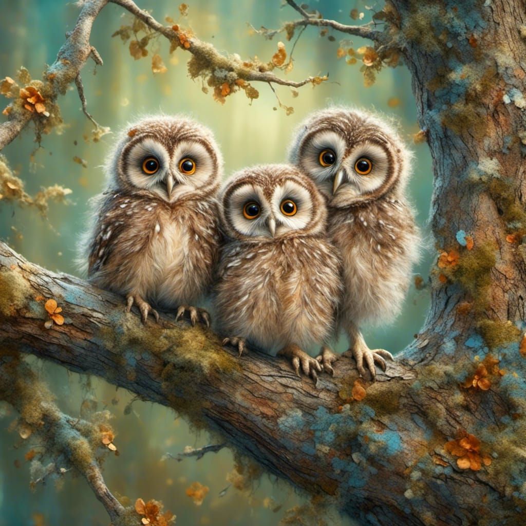 Hoo hoo will spot Mom first?