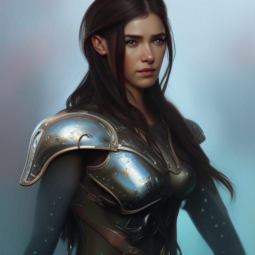 Elvish warrior - AI Generated Artwork - NightCafe Creator