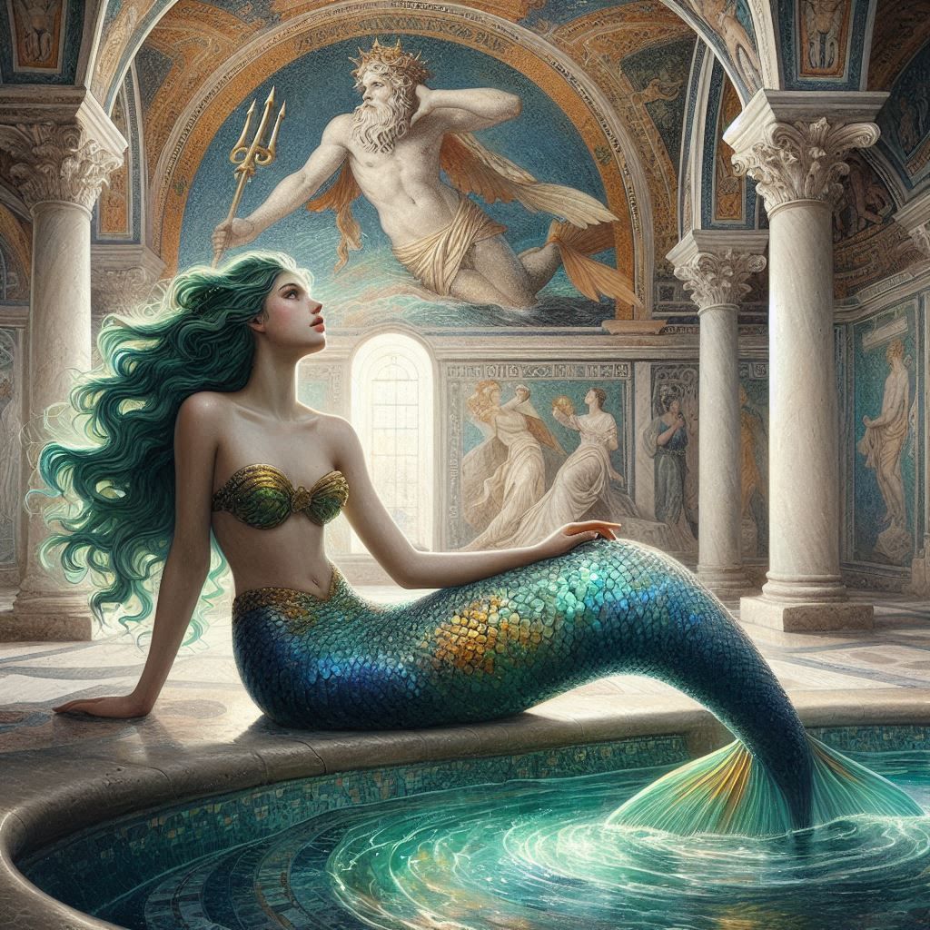 The Mermaid Oracle of Neptune's Temple