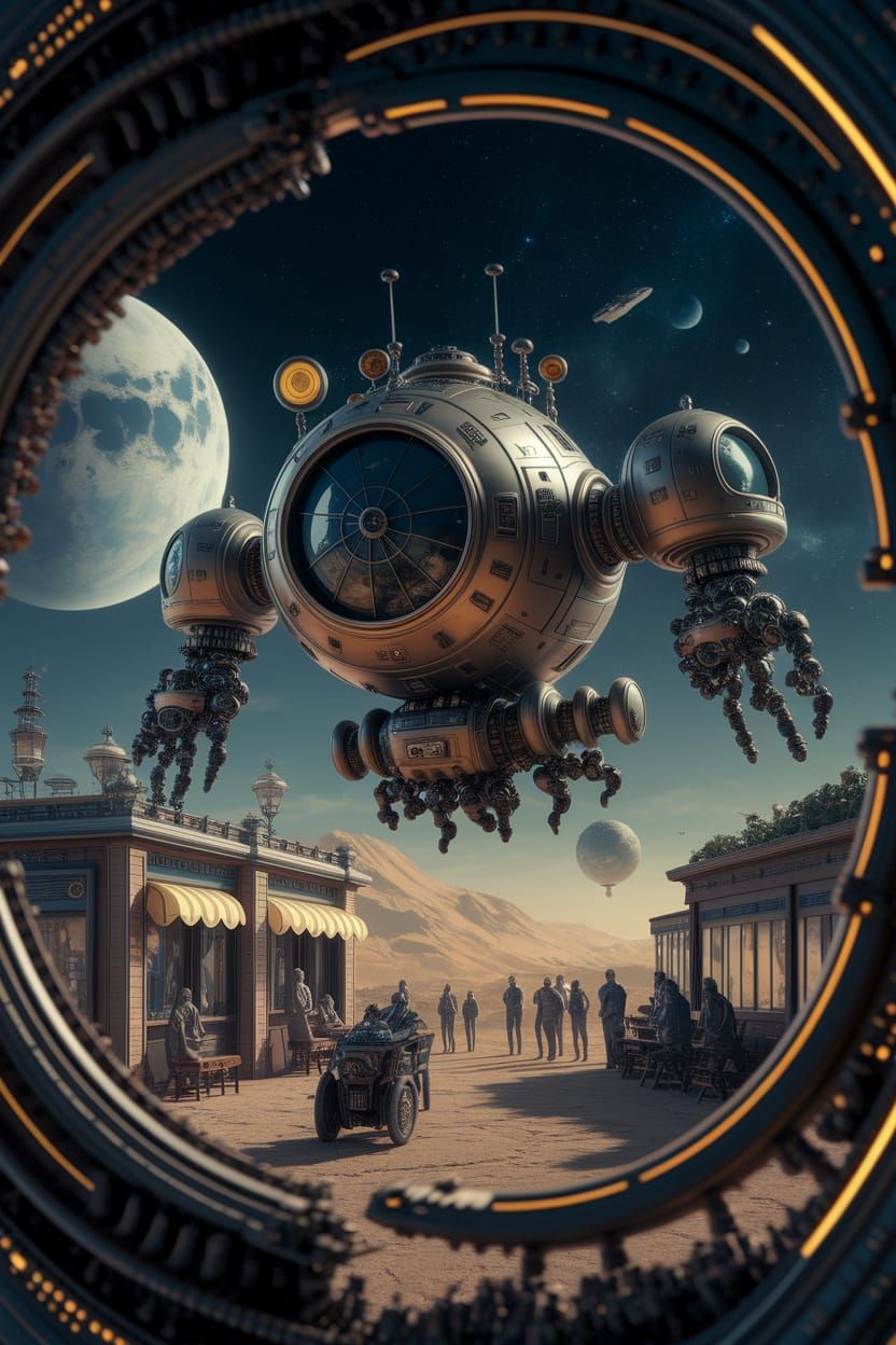 A Brief Moment to Relax Before the Next Mission  by @ing