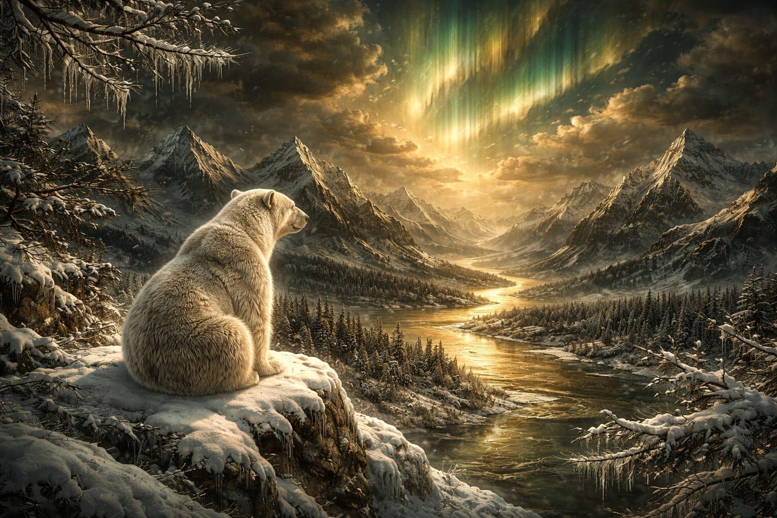 Polar Bear Wallpaper  by @Kindly Offer